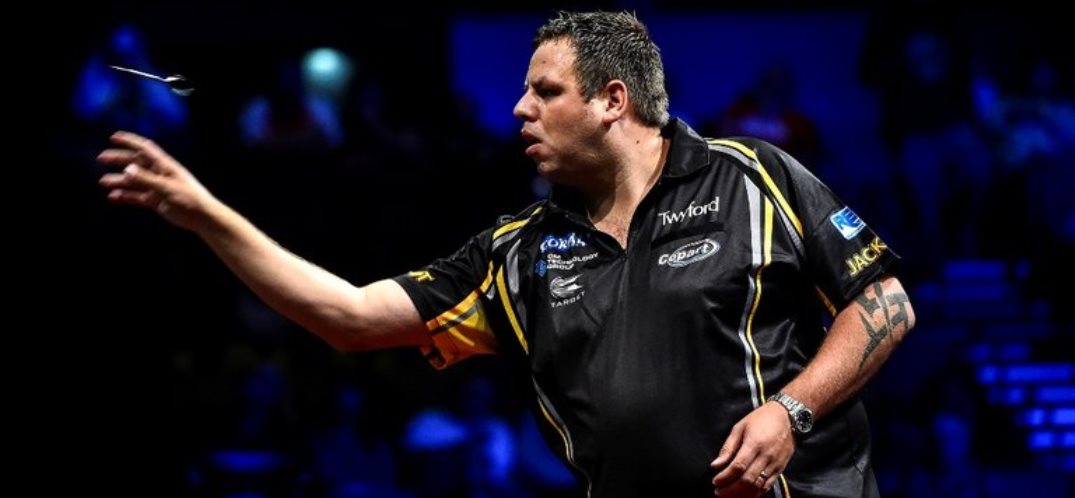 Van Barneveld – Lewis (legtöbb 180-as dobás: Lewis) 1,50