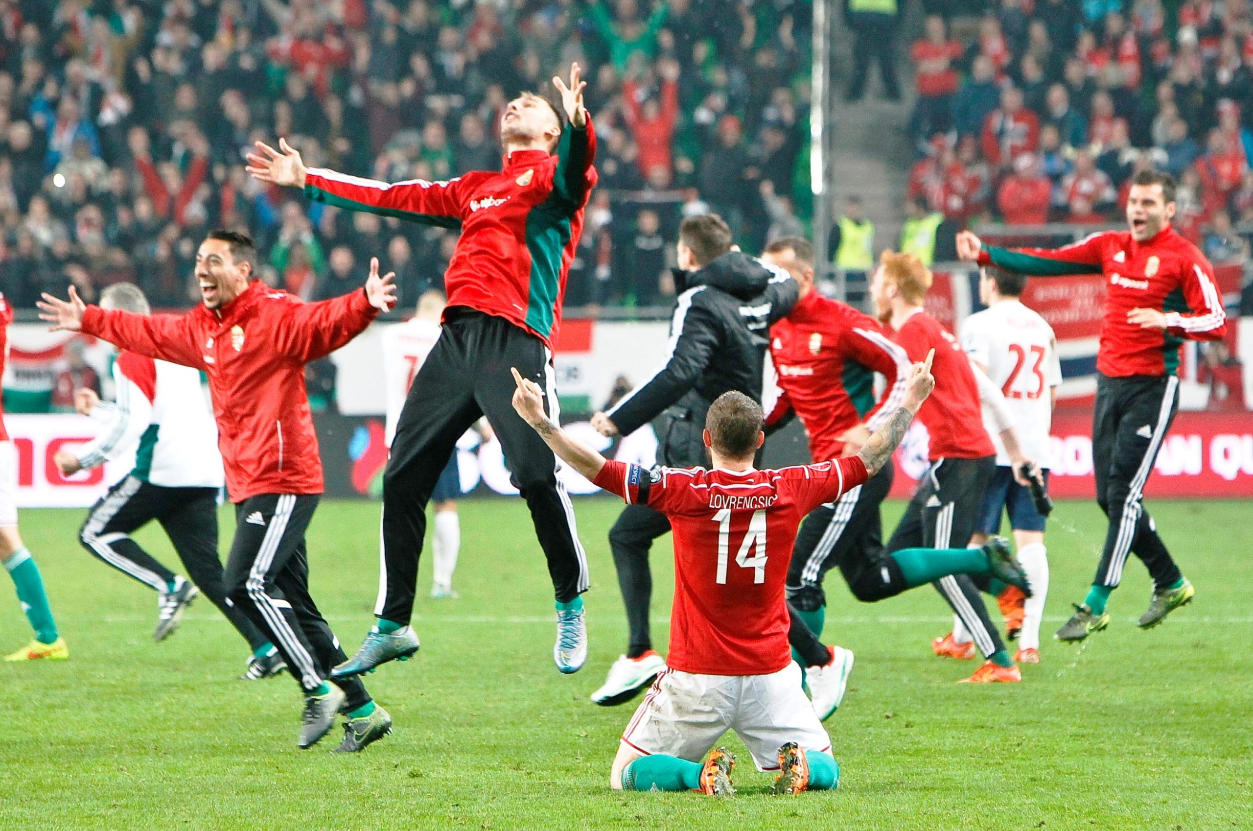 Magyarország – Belgium (büntető lapok száma: 4,5 felett) 2,2