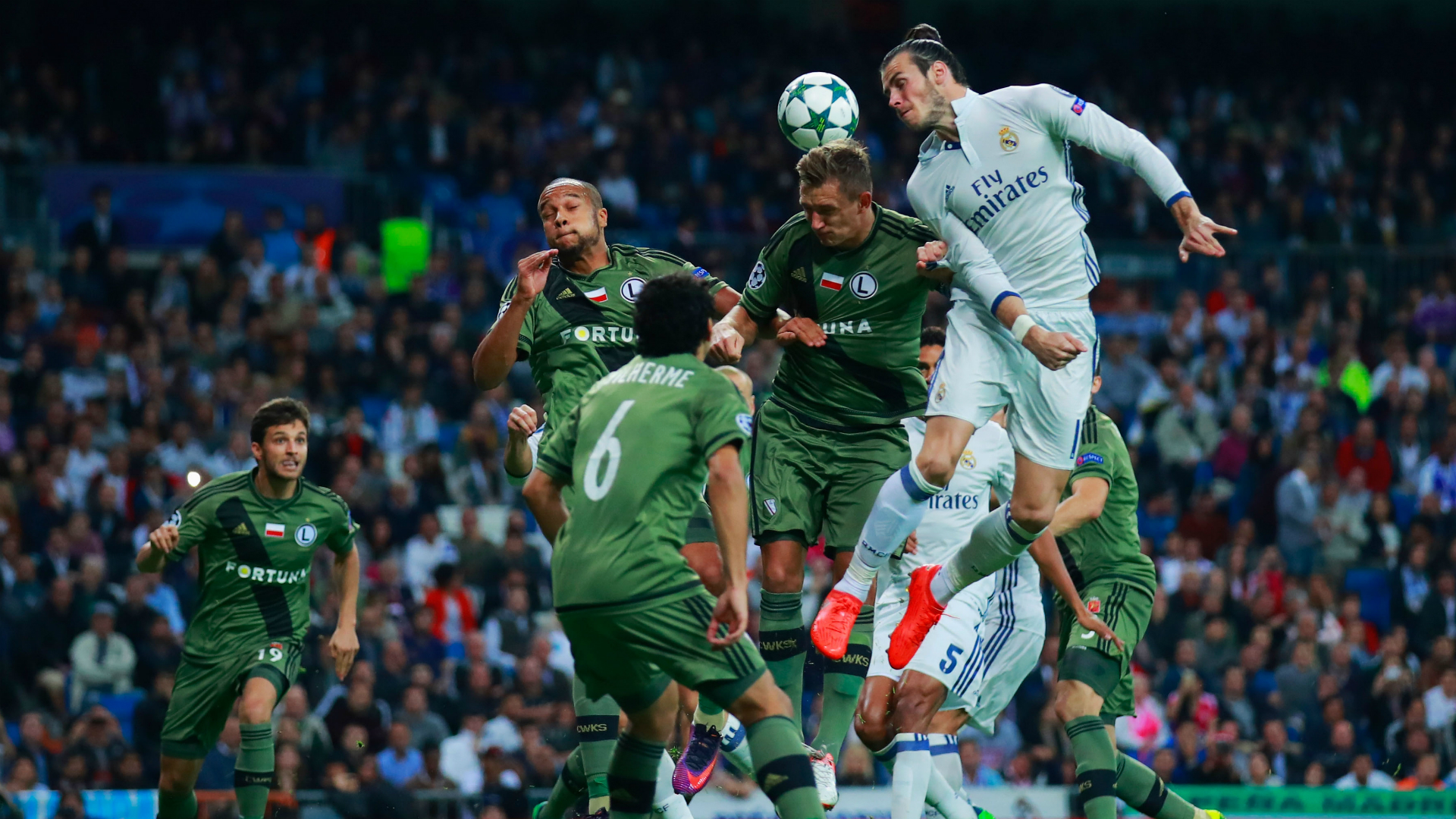 Legia Warszawa – Real Madrid (mindkét csapat szerez gólt) 2,00