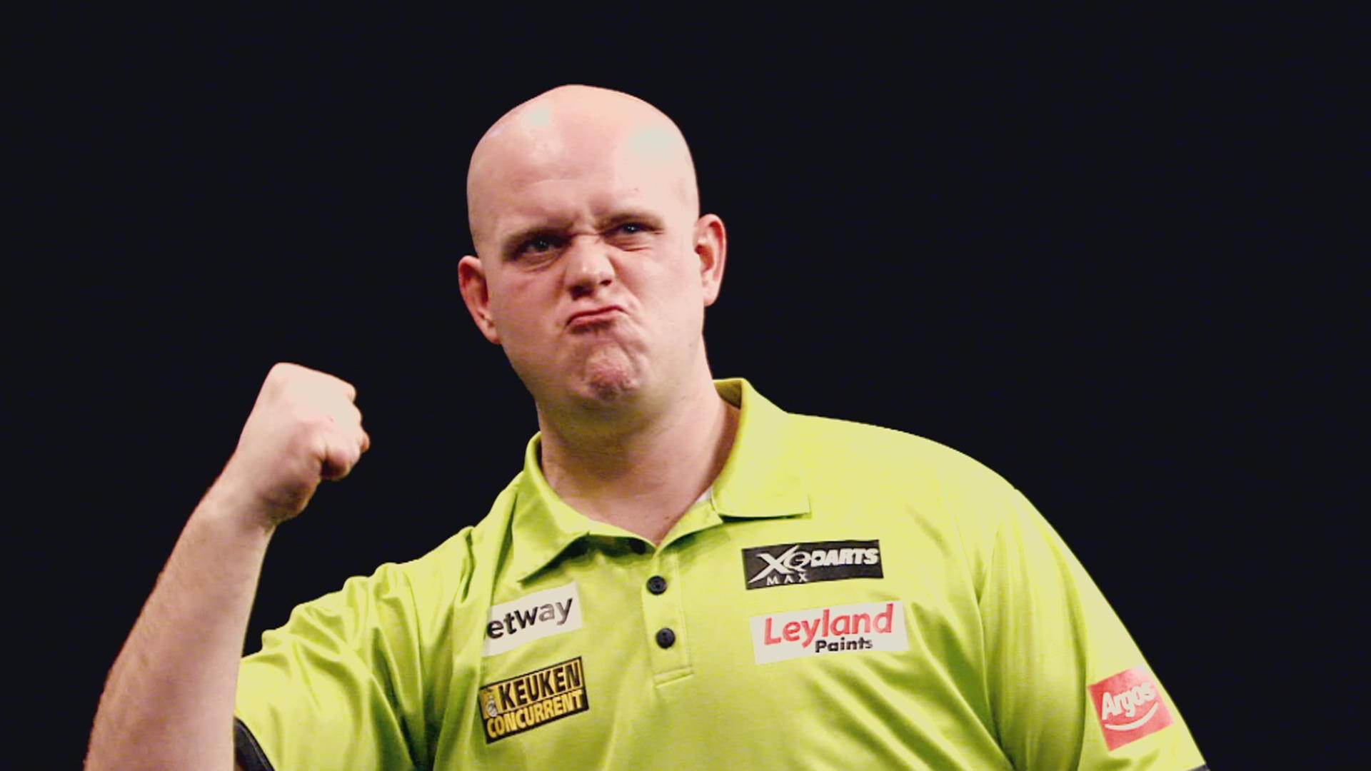 van Gerwen – Chisnall (legtöbb 180-as dobás: van Gerwen) 1,90