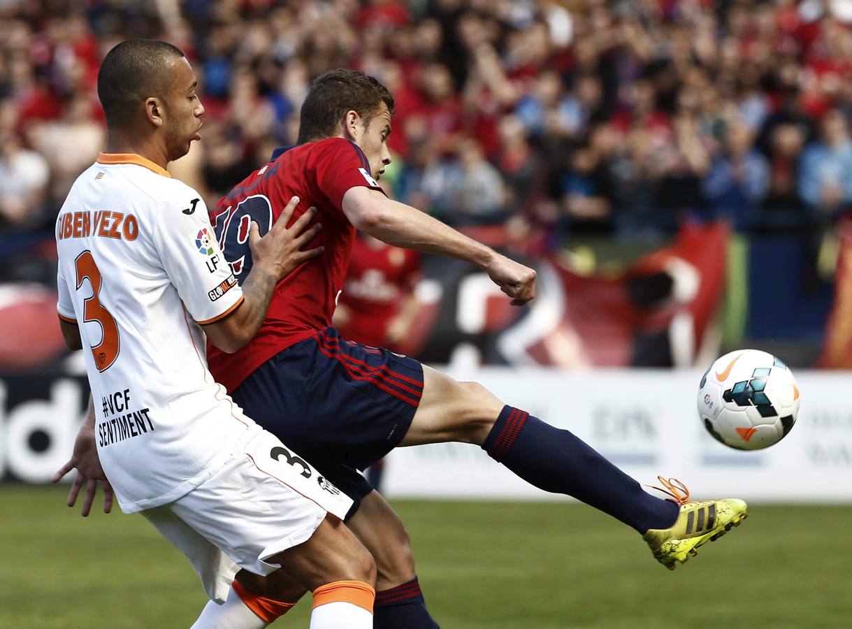 Osasuna – Valencia (mindkét csapat szerez gólt: igen) 1,8