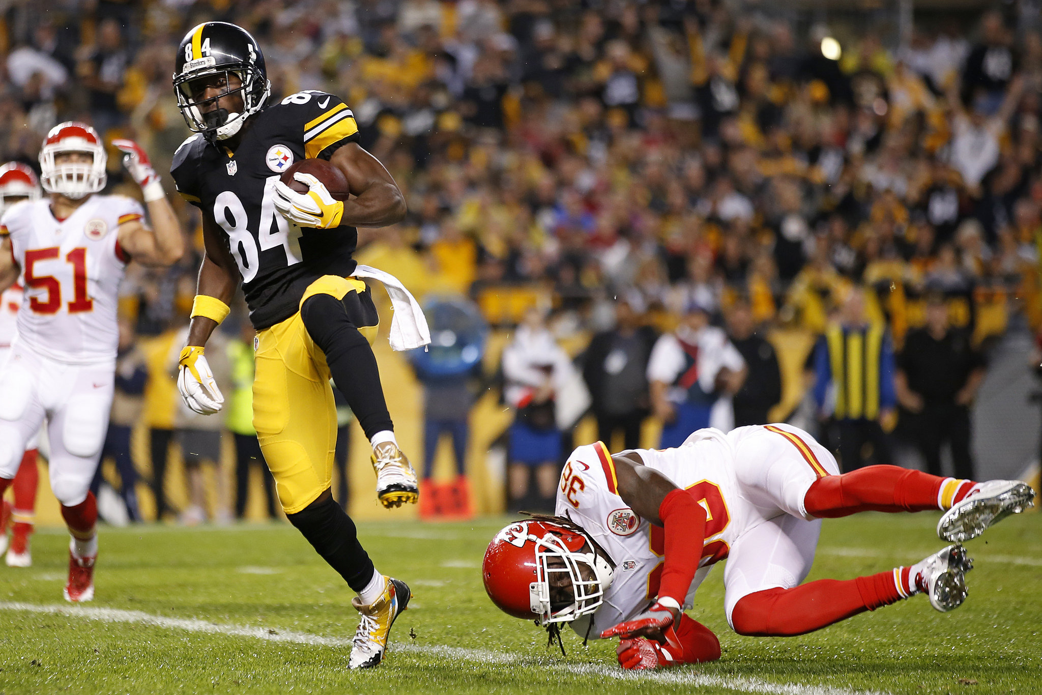 Kansas City Chiefs – Pittsburgh Steelers (összesitett játék száma: 45,5 alatt) 1,76