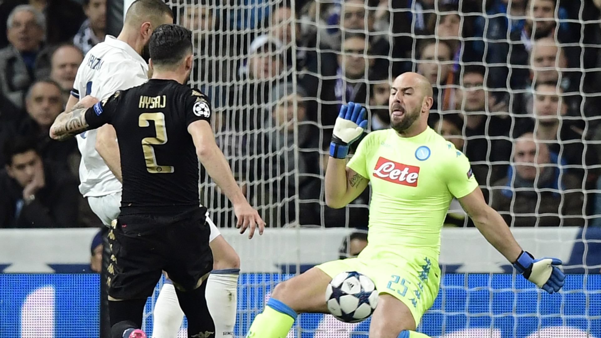 Real Madrid – Napoli (szögletek száma: 10,5 alatt) 1,83