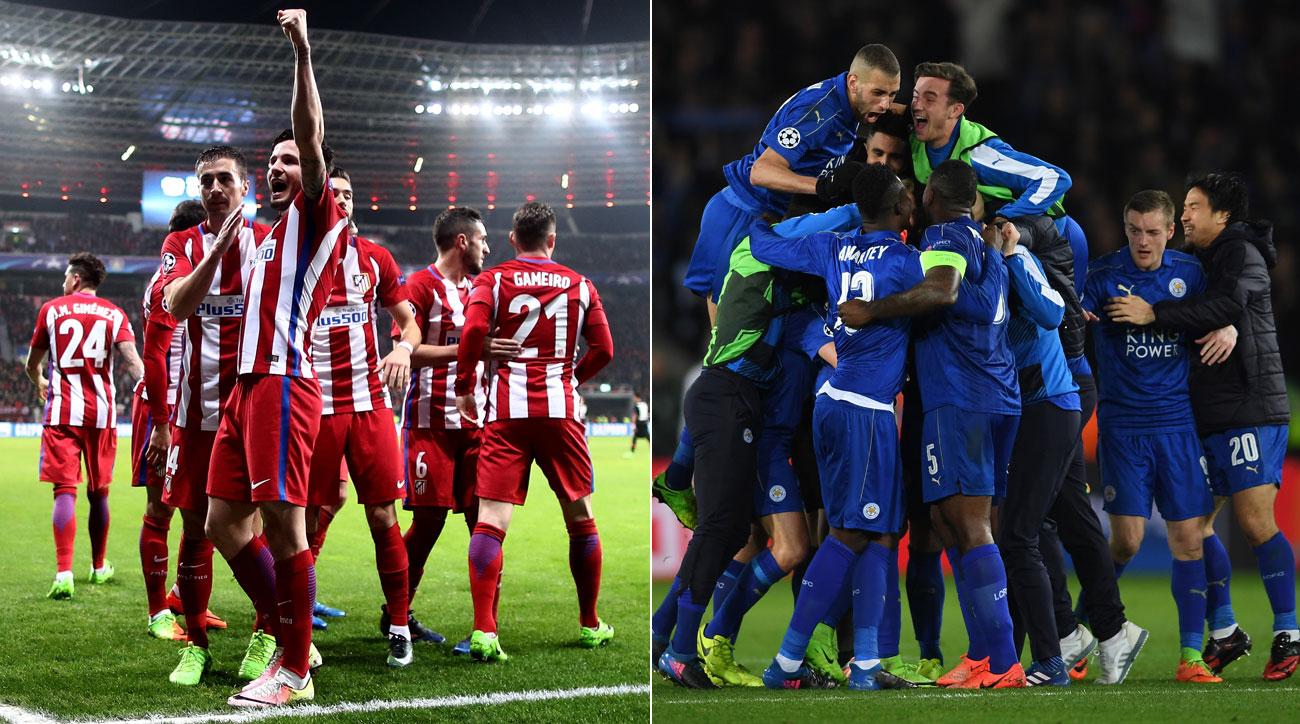 Leicester – Atletico Madrid (mindkét csapat szerez gólt) 1,91