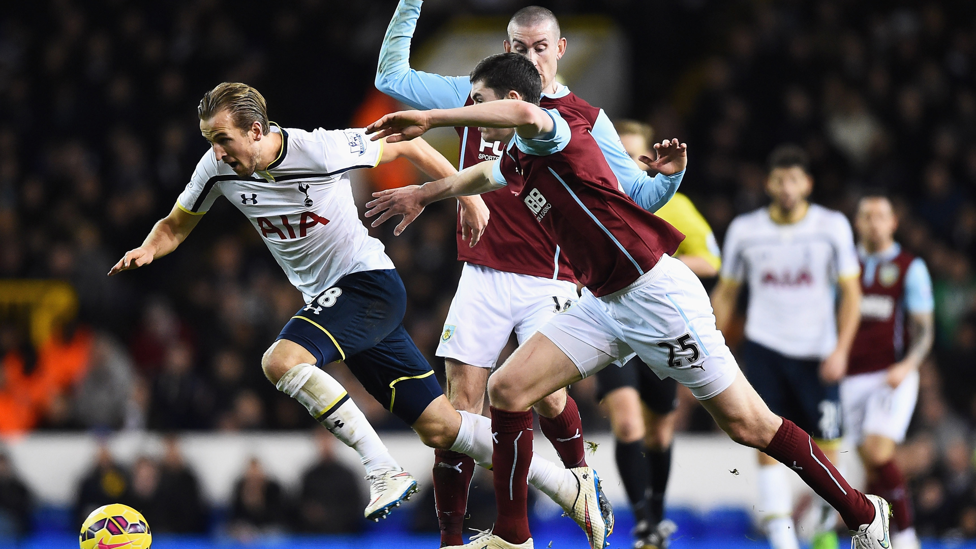 Burnley – Tottenham (2,5 gól alatt) 1,8