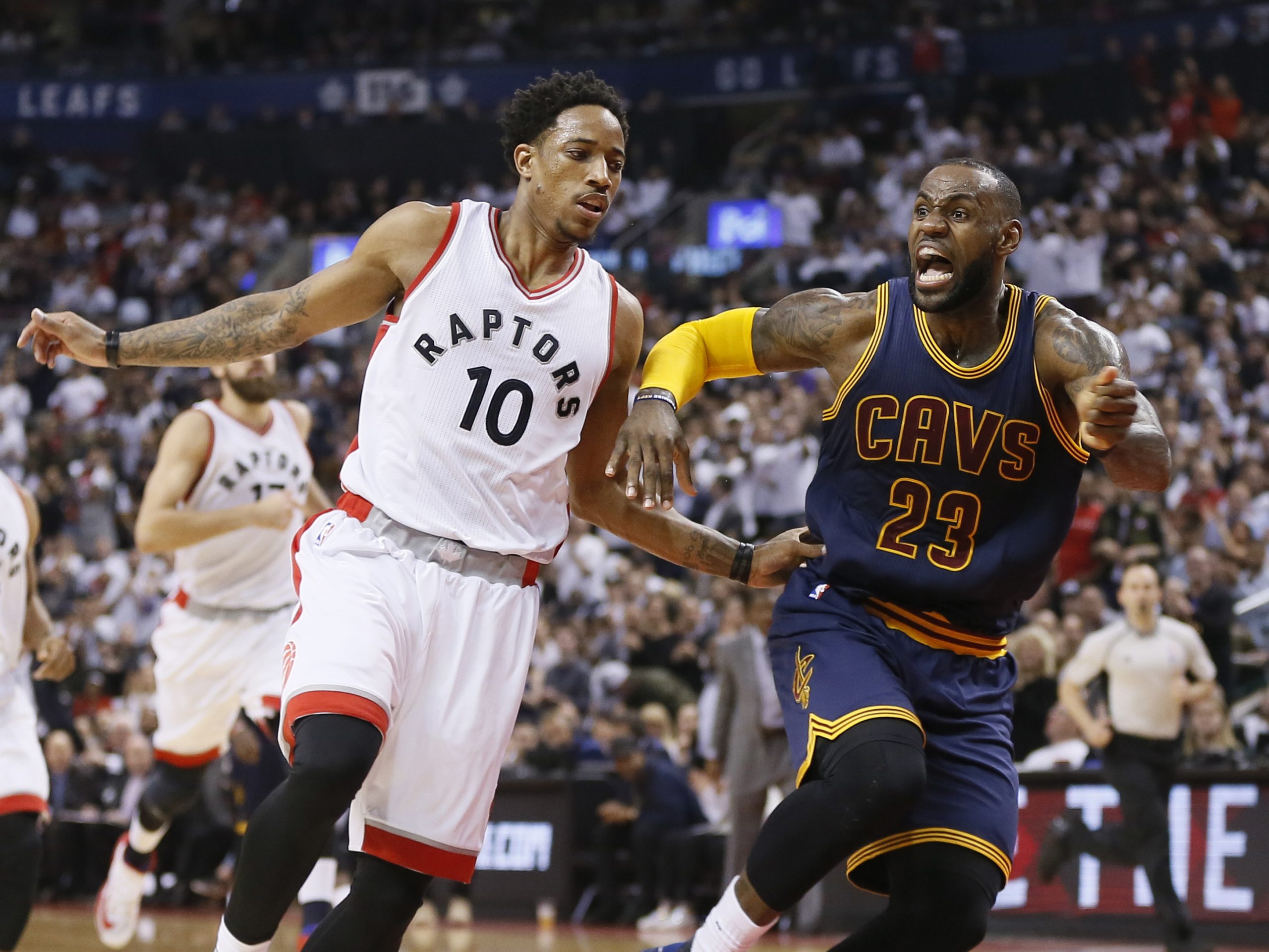 Cleveland Cavaliers – Toronto Raptors (összesitett pontok: 210 felett) 1,66