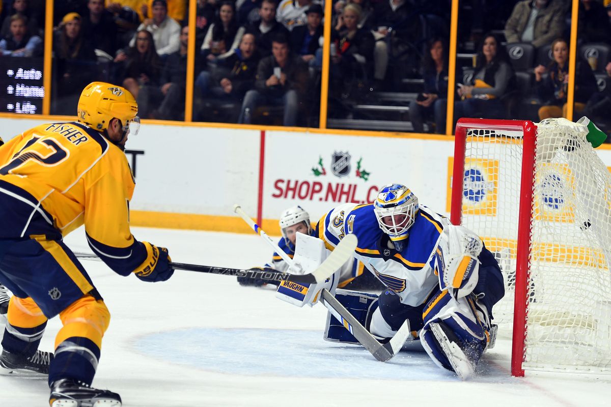 Nashville Predators – St. Louis Blues (összesített gólok száma) 5 alatt 1,86