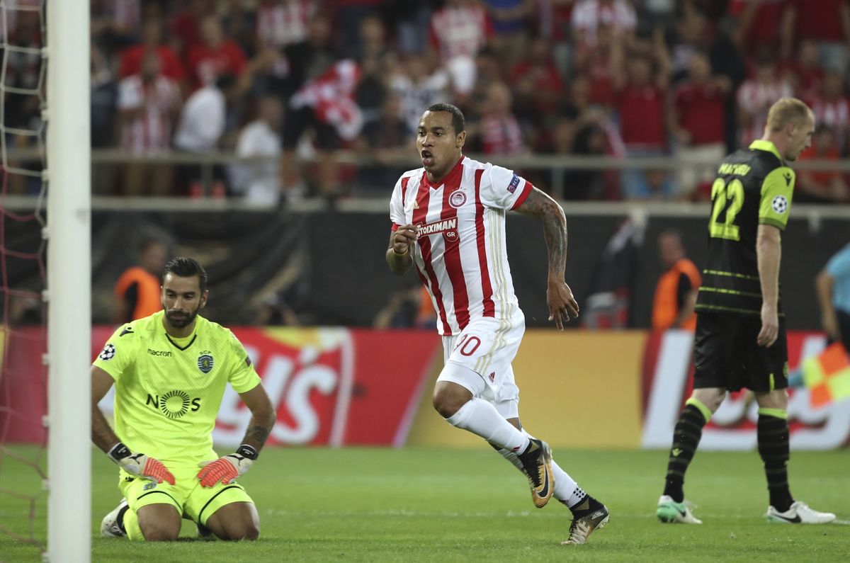 Olympiakosz – Sporting (mindkét csapat szerez gólt) 1,95