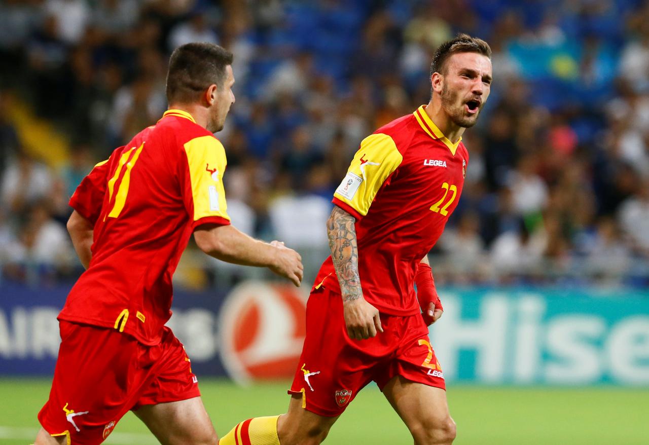 Kazahsztán – Montenegro V 1,8