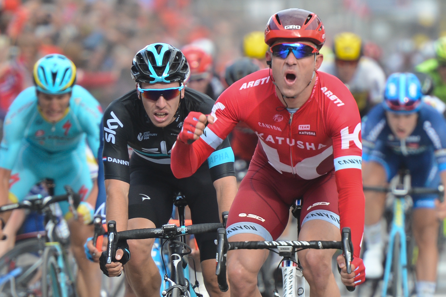 Norvég nemzetiségű kerékpáros (az első 6-ban végez a Világbajnokságon) 1,5