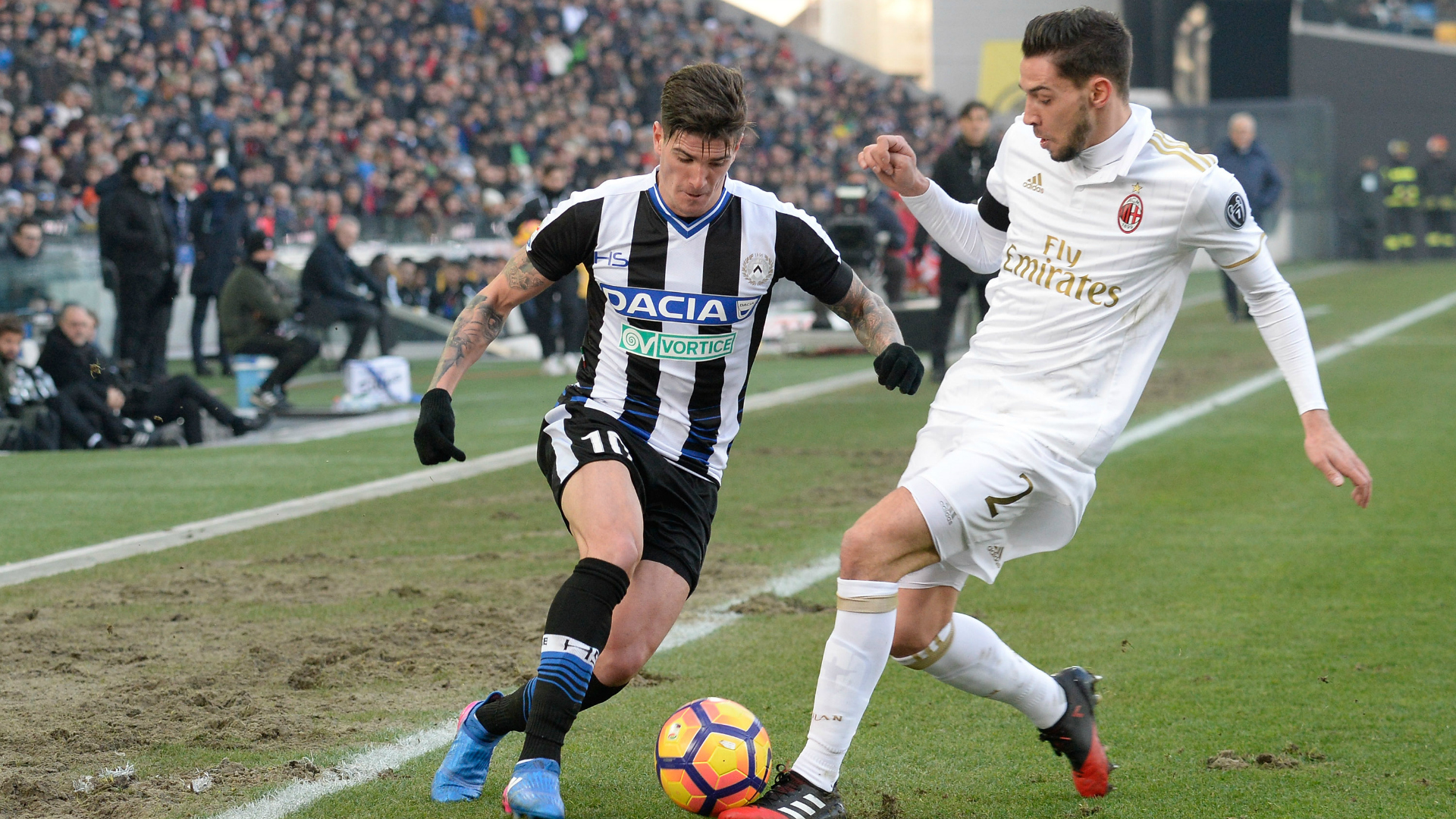 Milan – Udinese (AH +1,5) V 1,75