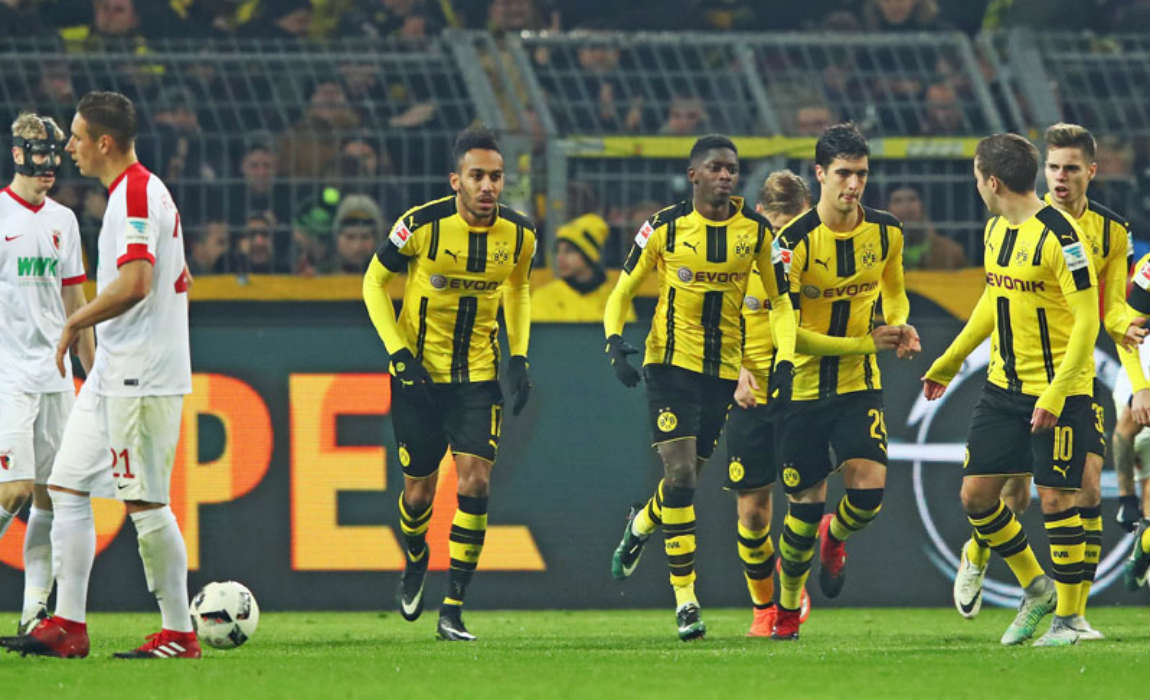 Augsburg – Dortmund (mindkét csapat szerez gólt és vendég) 3,00