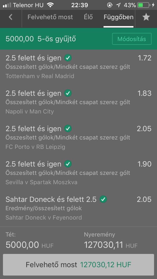 Nagyot kaszáltunk a BL-en! :) Aki kihasználta a szülinapi akciónk, máris megtérült a tagdíja! Gratulálunk Tagjainknak!