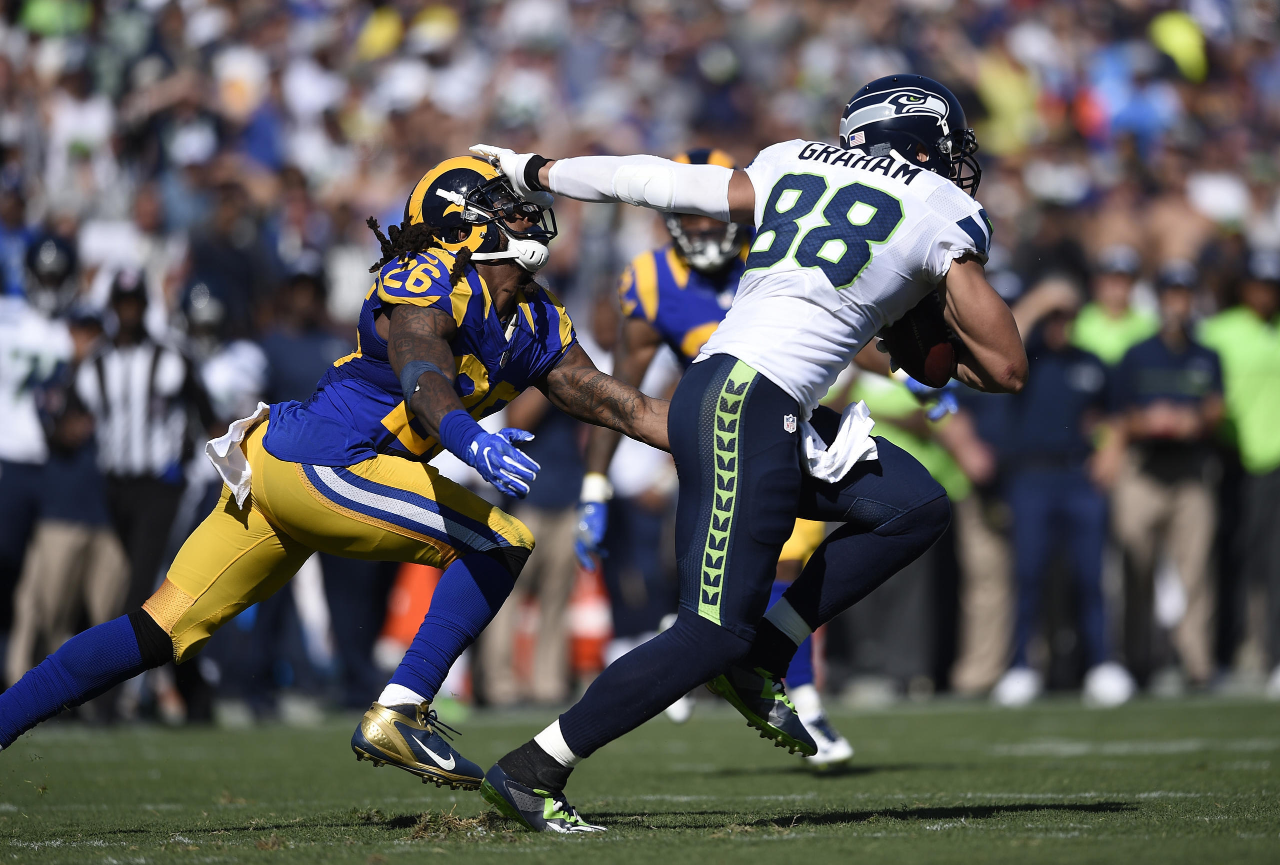 Seattle Seahawks – Los Angeles Rams (47,5 pont felett) 1,95