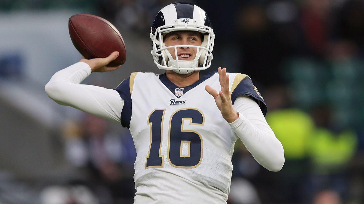 Tennessee Titans – Los Angeles Rams (Goff passzolt yardjai: 244,5 felett) 1,90