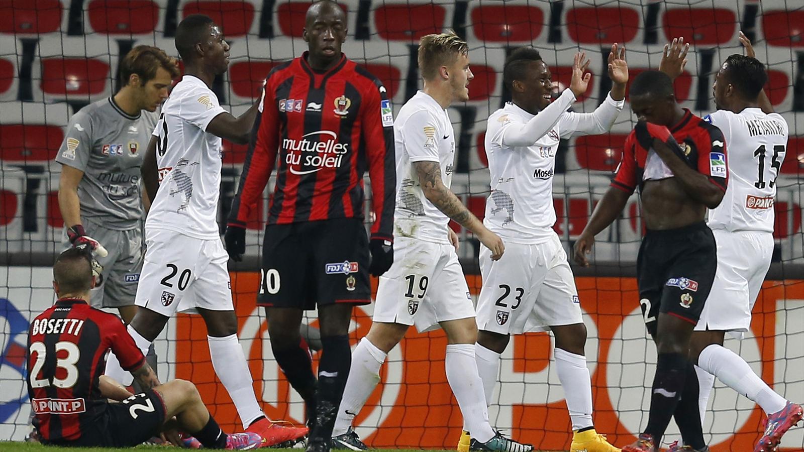 Metz – Nice (mindkét csapat szerez gólt) 1,8