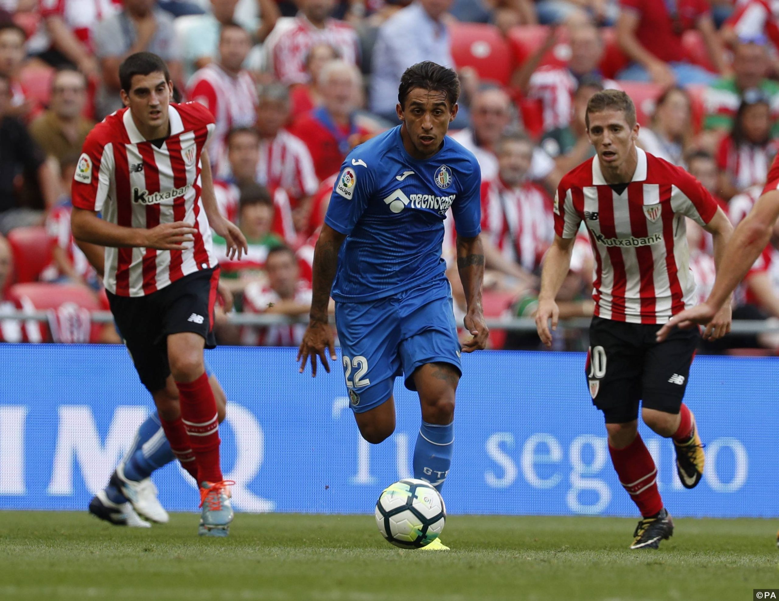 Getafe – Athletic Bilbao (mindkét csapat szerez gólt) 2,00