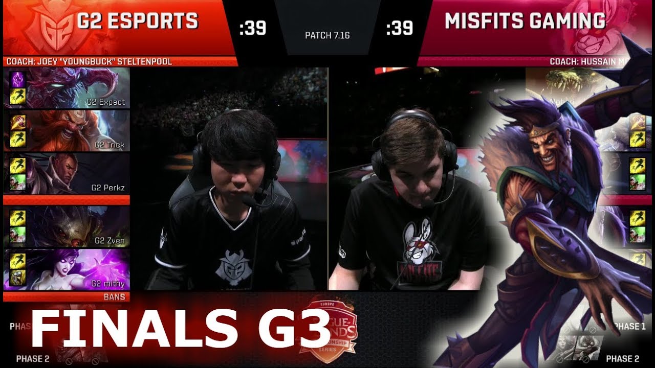 G2 Esports – Misfits H 1,80