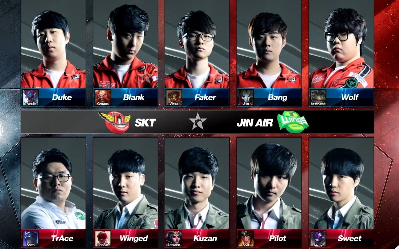 Jin Air Greenwings – SKT Telekom (legalább 1 mapot nyer) H 2,62