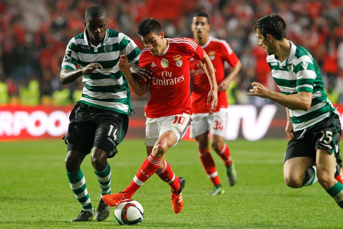 Benfica – Sporting Lisszabon (mindkét csapat szerez gólt) 1,9