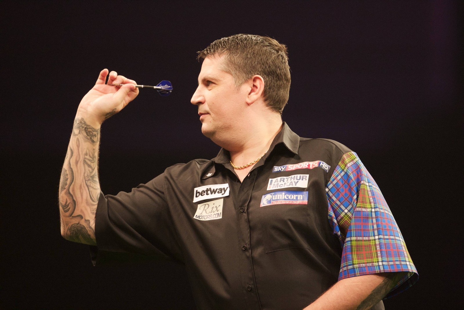 G. Anderson – van Gerwen (Anderson 180-as dobásai: 3,5 felett) 2,20