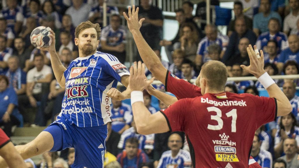 Veszprém – Szeged (mindkét csapat szererez legalább 25 gólt) 2,15