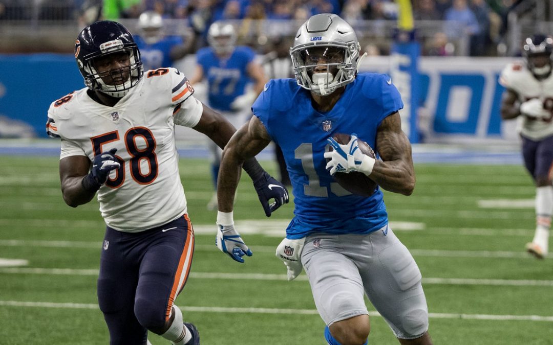 Detroit Lions – Chicago Bears (vendég és 43,5 pont alatt) 3,25