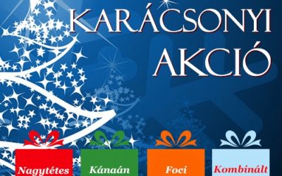 Ünnepi ajánlatunk + Karácsonyi akció!
