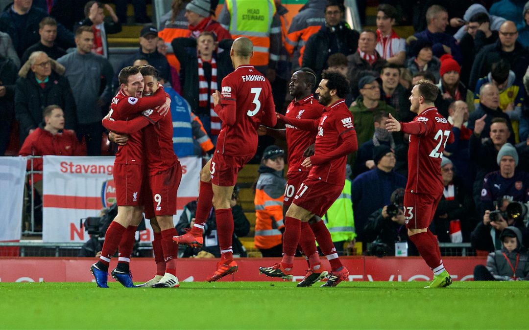 Liverpool – Arsenal (hazai és mindkét csapat szerez gólt) 2,62