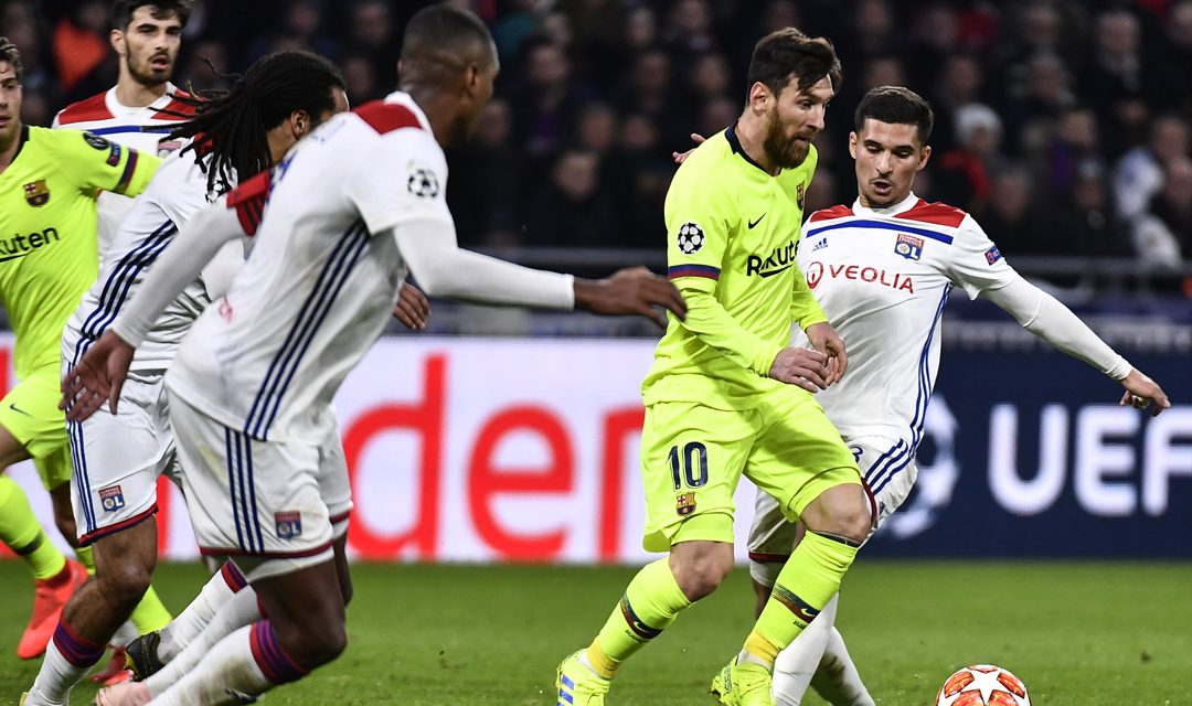 Lyon – Barcelona (AH +1,0) H 1,72