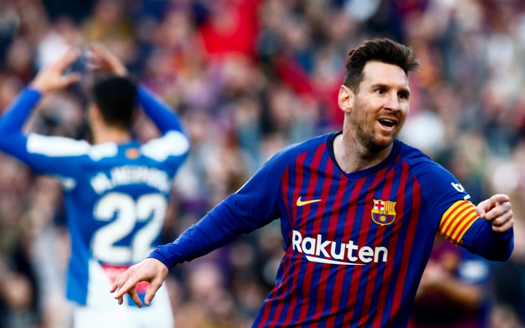 Barcelona – Espanyol (AH +2,5) V 1,70