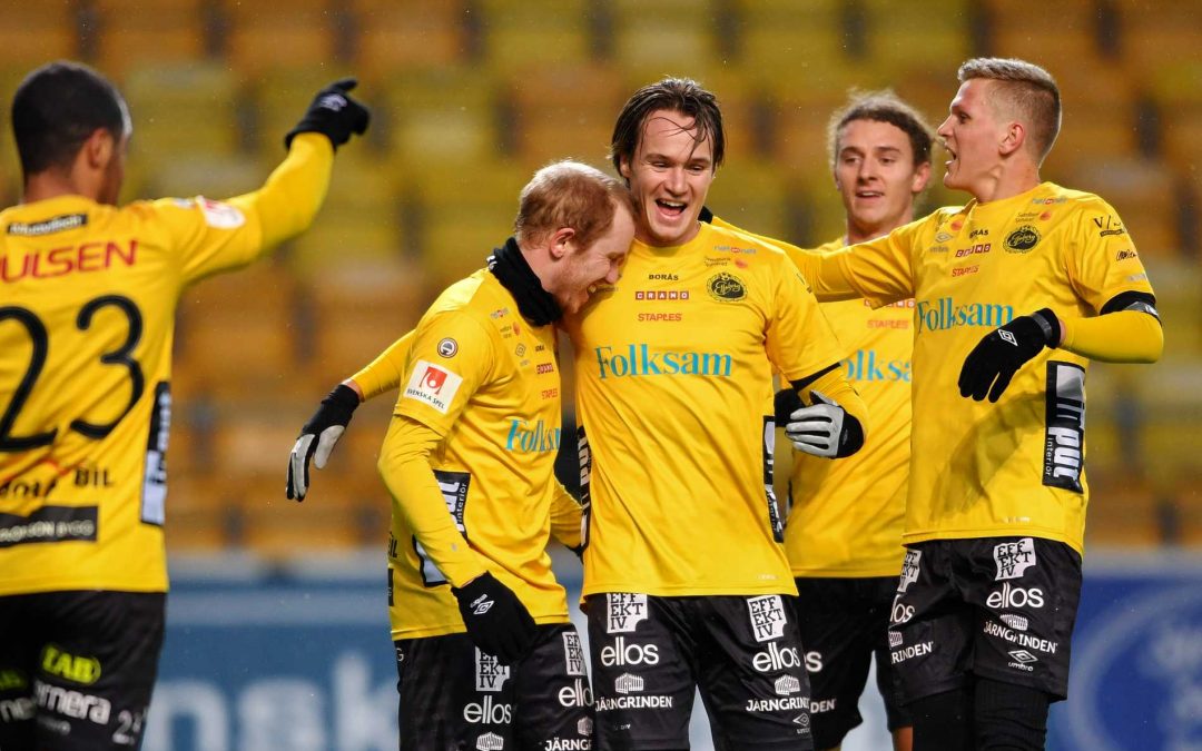 Sirius – Elfsborg (mindkét csapat szerez gólt és V) 4,40