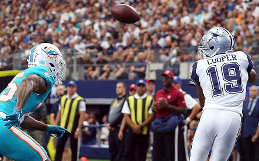Dallas Cowboys – Miami Dolphins (A. Cooper touchdownt szerez) 1,80