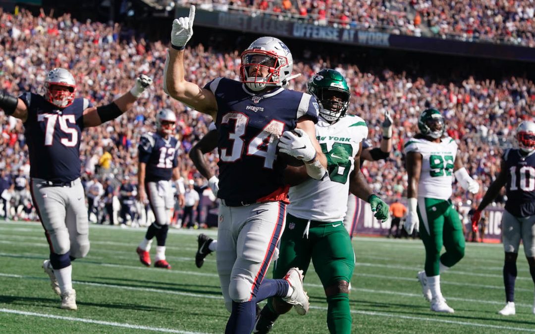 New England Patriots – New York Jets (New England Patriots touchdownjai: 3,5 felett) 1,90