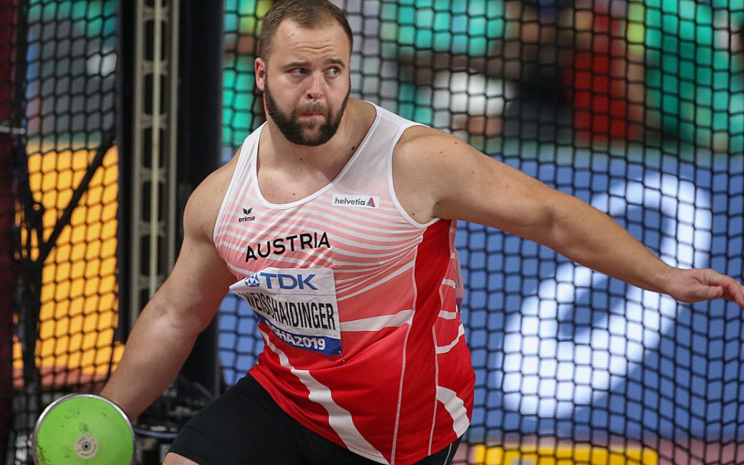 atlétika VB férfi diszkoszvetés (Weisshaidinger 1-3. helyen végez) 3,50