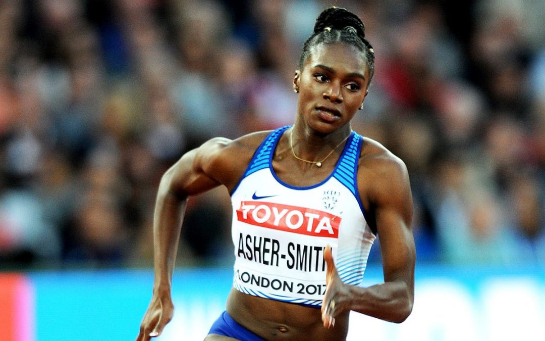 atlétika VB női 100 m (versenypárosítás: Asher-Smith – Ta Lou) H 1,65