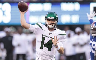 New York Jets – New England Patriots (S. Darnold eladja a labdát) 1.50