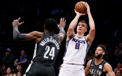 Los Angeles Lakers – Sacramento Kings (B. Bogdanovic pontjai, lepattanói és gólpasszai: 25,5 felett) 1,83