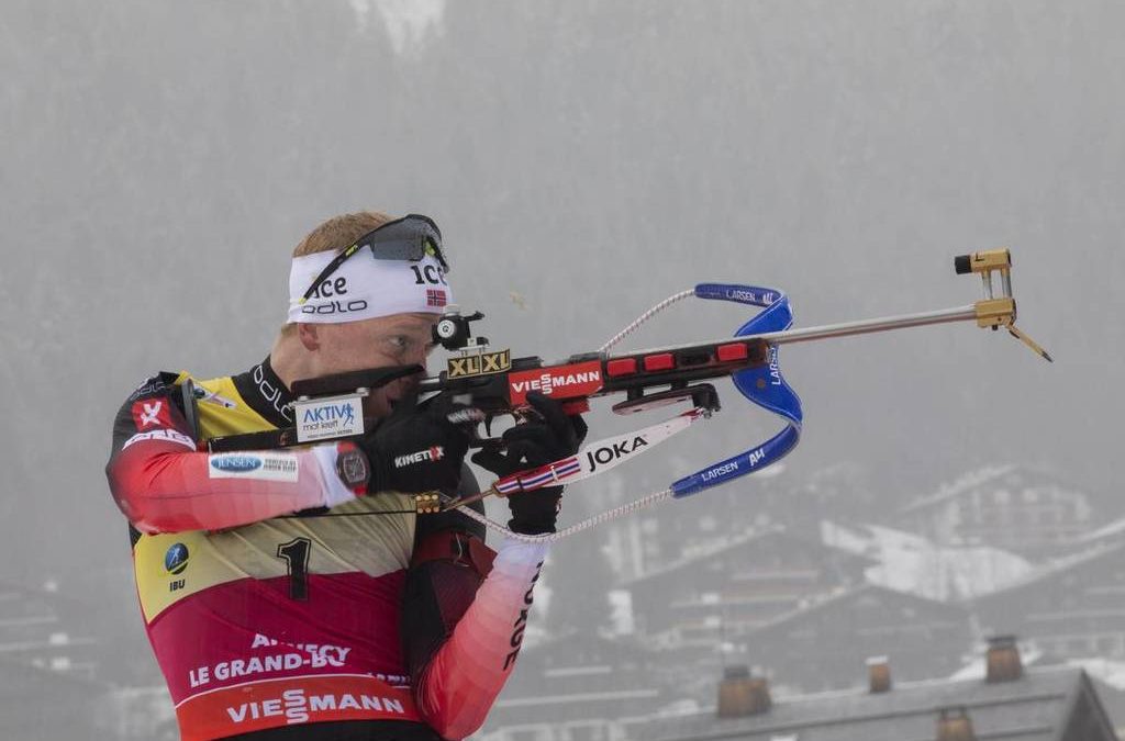 biatlon VB, Antholz – 15 km-es tömegrajtos verseny (végső győztes: J. Boe) 2,50