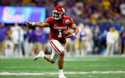 Jalen Hurts (draft pozíciója: 55,5 felett) 2,00