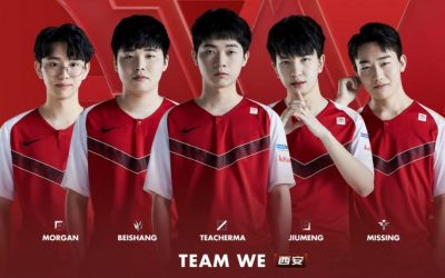 Top Esport – Team WE (3,5 map felett) 1,50