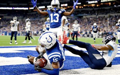 Indianapolis Colts 1. választása (wide receiver) 2,20