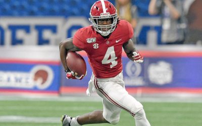 Jerry Jeudy (draft pozíciója: 12,5 alatt) 1,71