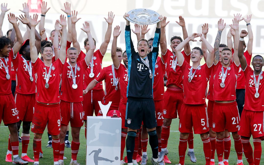 Bajnokok Ligája 19-20 végső győztes (Bayern München) 2,50
