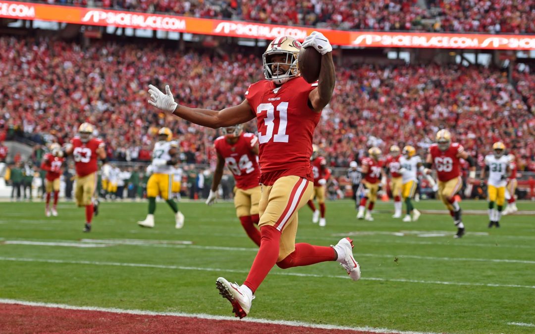 New York Jets – San Fransisco 49’ers (R. Mostert touchdownt szerez) 1,90