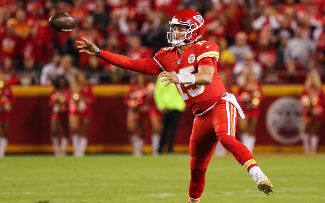 Kansas City Chiefs – Buffalo Bills (P. Mahomes futott yardjai: 15,5 alatt) 1,95