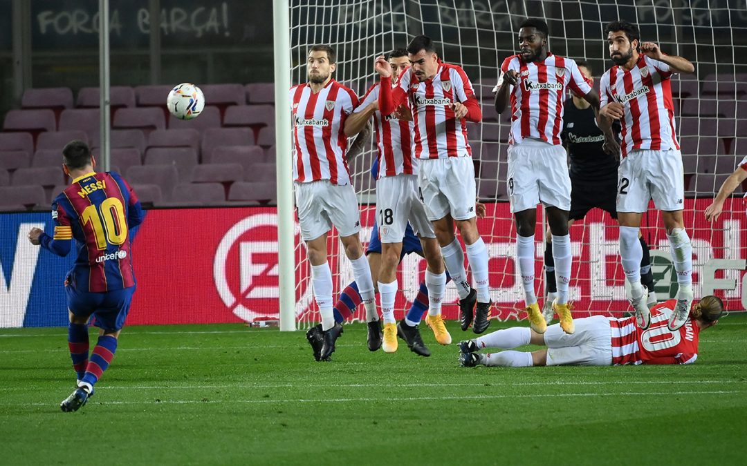 Barcelona – Athletic Bilbao (mindkét csapat szerez gólt és H) 2,75