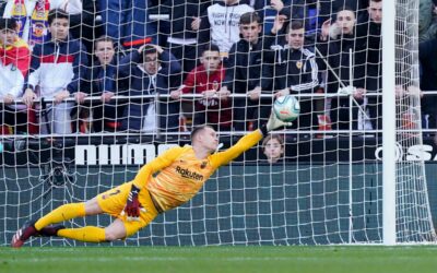 Levante – Barcelona (mindkét csapat szerez gólt és 2,5 gól felett) 1,83