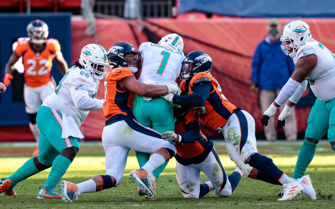 New York Giants – Denver Broncos (43.0 pont alatt) 1,72