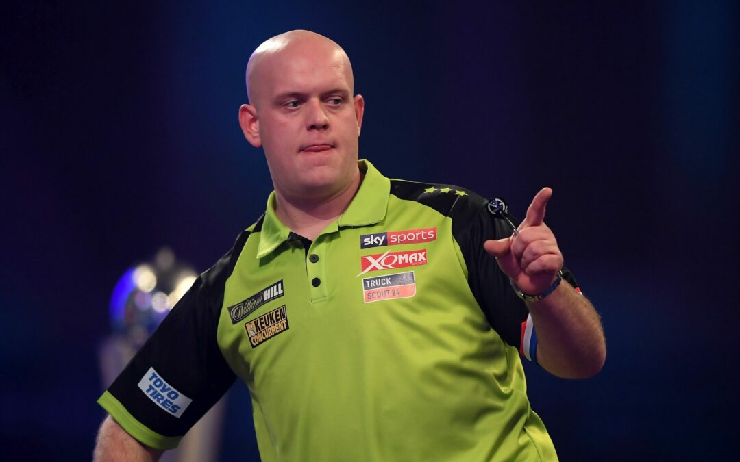 Clayton – van Gerwen (18,5 leg alatt) 1,90